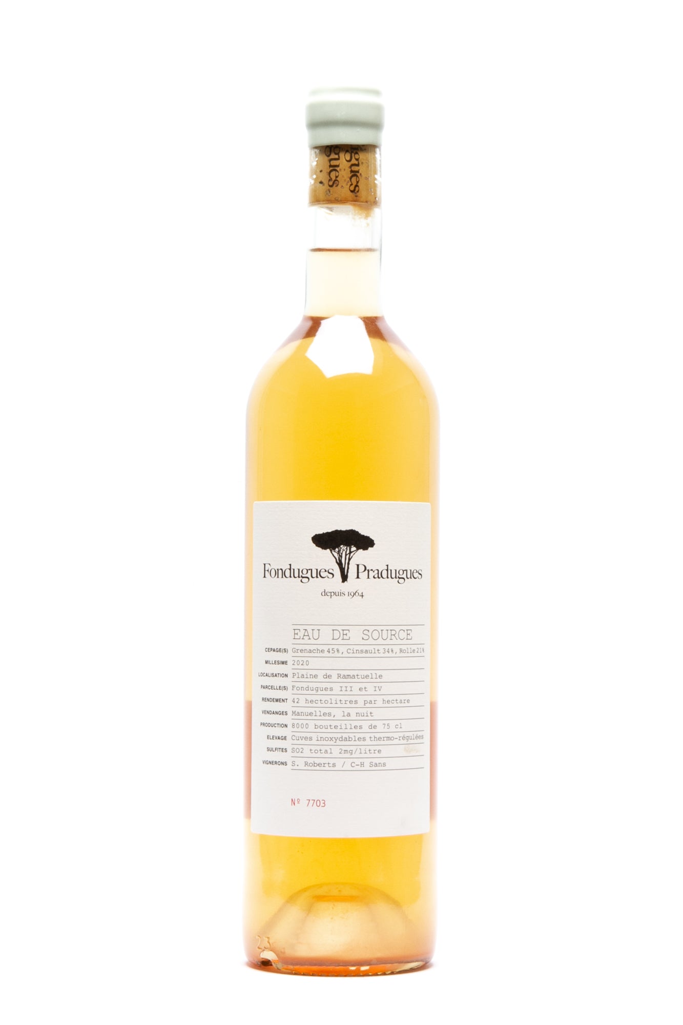Fondugues-Pradugues - Eau de Source 2020