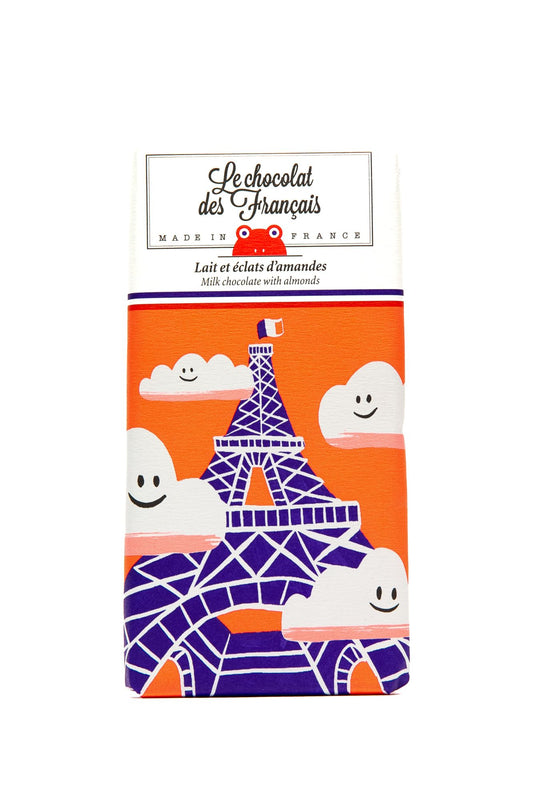 Le chocolat des Francais - La Tour Eiffel nuages
